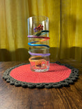Rainbow Halo Glass Jug